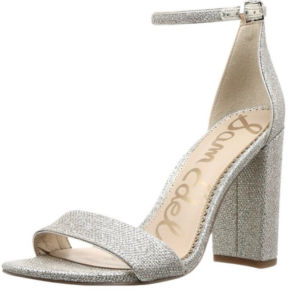 NEW! Sam Edelman Jute Yaro Block Heel Sandal - Size 8.5 👠🚙 - Picture 3 of 14